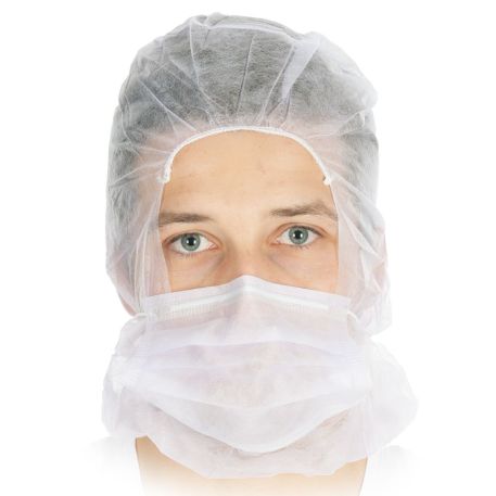 Ochranná kukla s rúškom  | PP | 100 KS