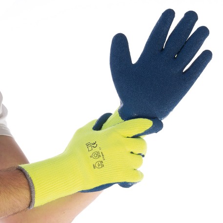 Ochranné rukavice proti chladu "Winter Star" | potiahnuté latexom