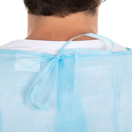 Plášť s viazaním | PP, PE laminovanie | 10 KS