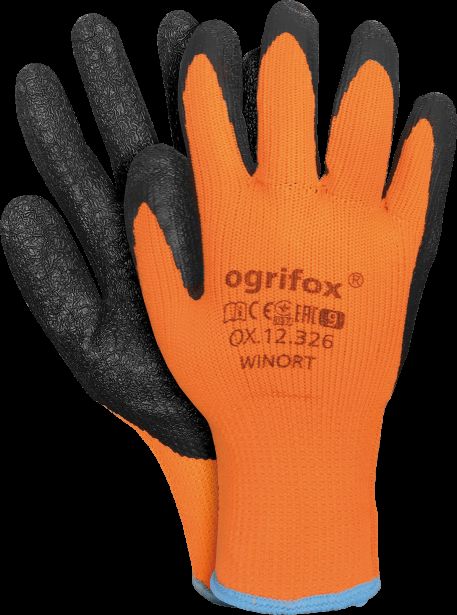 Zateplené pracovné rukavice "ogrifox"
