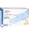 Nitrilové rukavice "Alfood Safe" | bez púdru | 250 KS