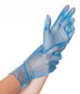 Vinylové rukavice "Ideal Blue" | bez prášku | 100KS