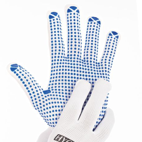 Stredne pletené rukavice "STRUCTA" | nylon/bavlna