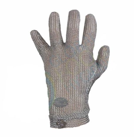 Kovová krátka rukavica s háčikom