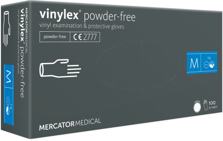 Vinylové rukavice "Vinylex powder free" | bez púdru | 100 KS