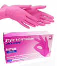Nitrilové rukavice STYLE Grenadine | bez púdru | 100 ks