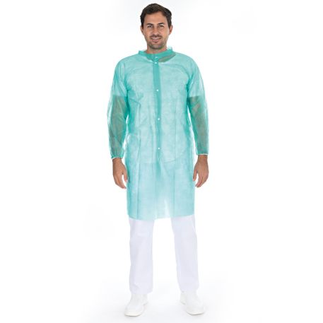 Plášť "Light GREEN" s gombíkmi | PP