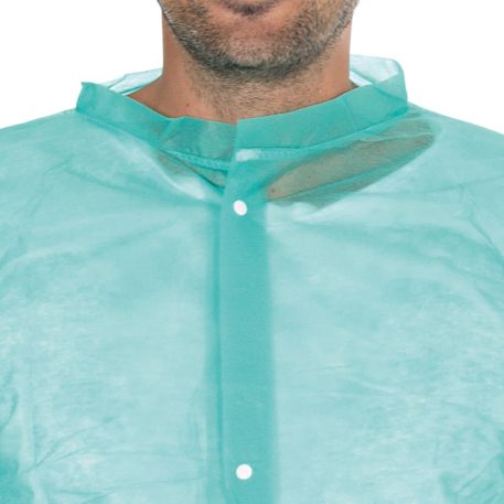 Plášť "Light GREEN" s gombíkmi | PP