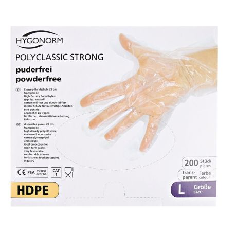 HDPE rukavice "Polyclassic Strong" | 200 KS