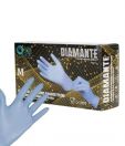 Nitrilové rukavice "DIAMANTE Blue"  | bez púdru | 100 KS